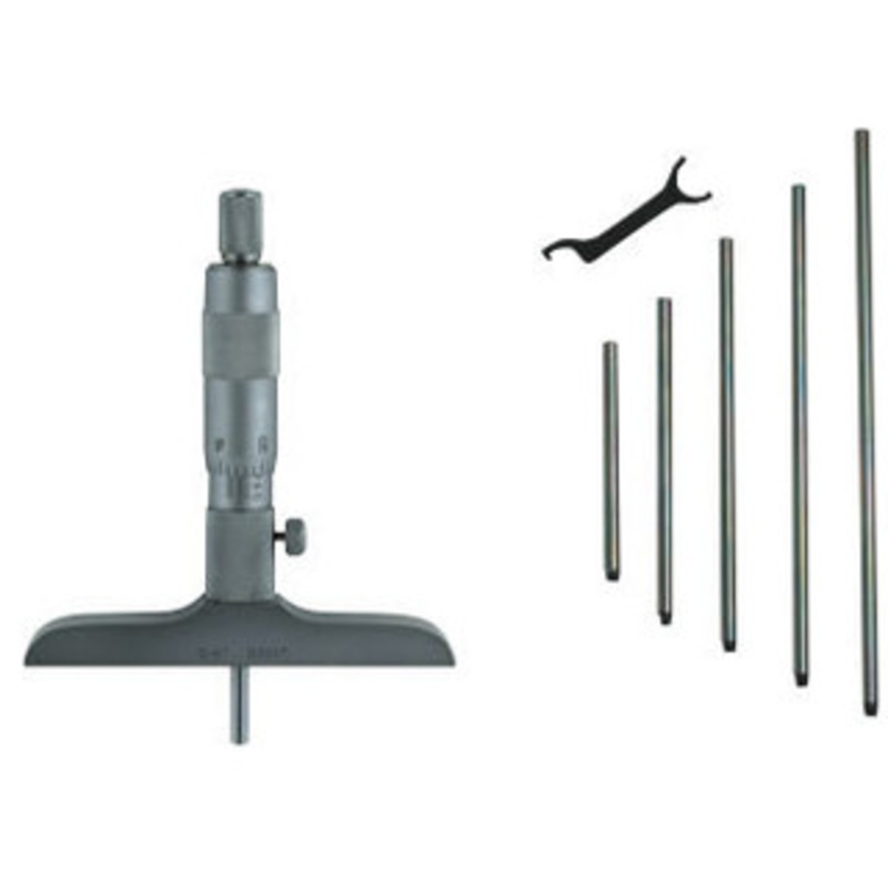 Precise Depth Micrometer 0-6 with 4 Base #47020L – 711-406