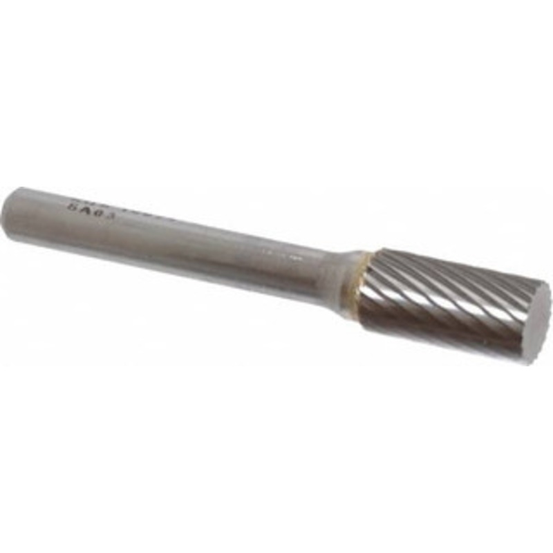 SGSPRO 3/8 Cut Diam, 1/4 Shank Diam, Carbide Single Cut Cylinder Burr Flat End, 2-1/2 OAL, 3/4 LOC 10075 – 05289897