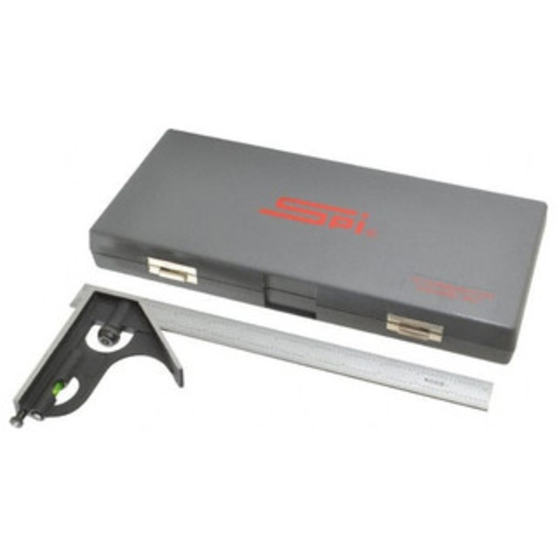 SPI Combination Square Set, 2 Piece, with Cast Iron Head, 12 4R – 13-253-0