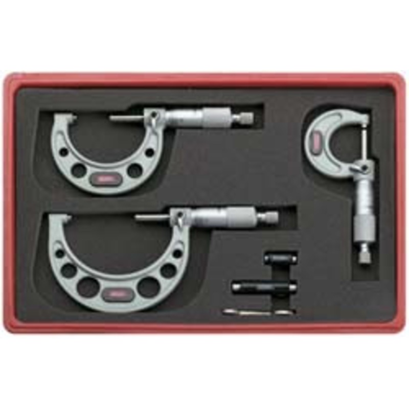 SPI Outside Micrometer SET, 0-75mm – 14-252-1