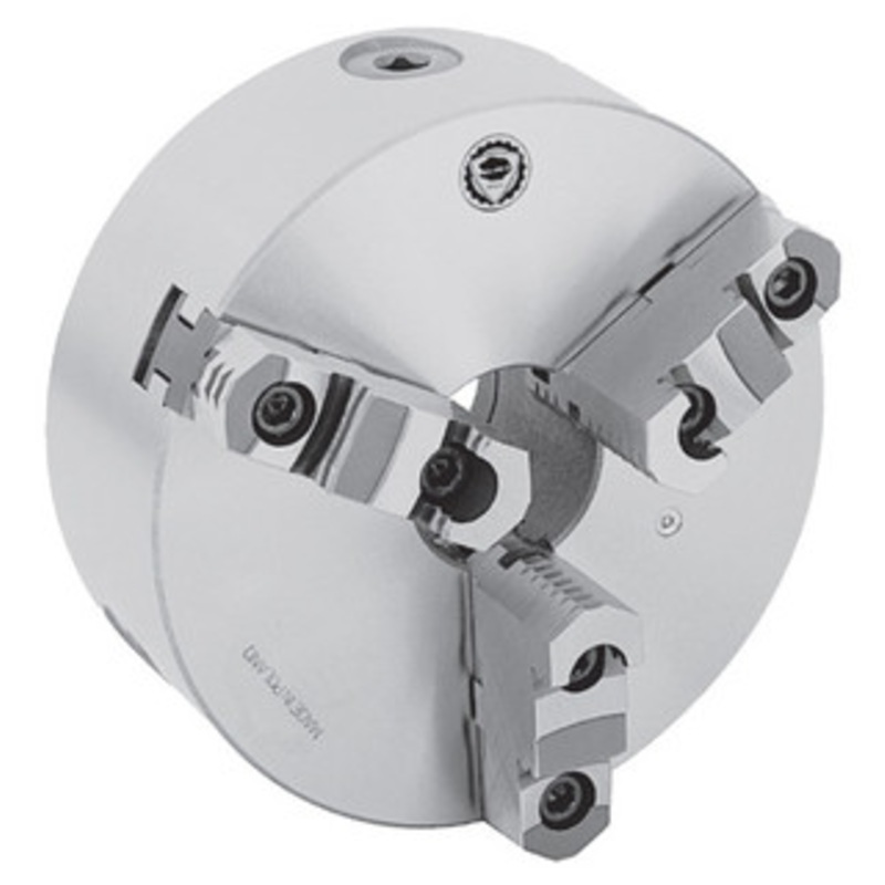 Bison Series 3255 3-Jaw Self-Centering Scroll Chuck, 10 Size, L0 Taper – 7-804-1042