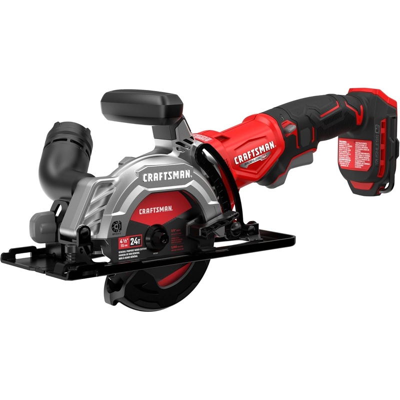 CRAFTSMAN V20 BRUSHLESS RP 4.5 IN CIRCULAR SAW (TOOL ONLY) (CMCS405B) | Bigbigmart.com