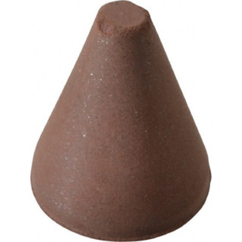 Cratex 1 Max Diam x 1-1/4 Long, Taper, Rubberized Point Fine Grade, Silicon Carbide, 1/4 Arbor Hole, Unmounted 1349F – 08301210