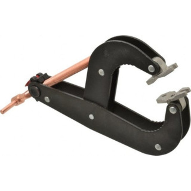 Gibraltar Products 1,000 Lb, 6-1/2 Max Opening, 2-1/4 Open Throat Depth, 3-1/2 Closed Throat Depth, Cantilever Clamp Steel Jaw, T-Handle, 11-1/2 OAL, 1-3/4 Max Width SC65-G – 74852021