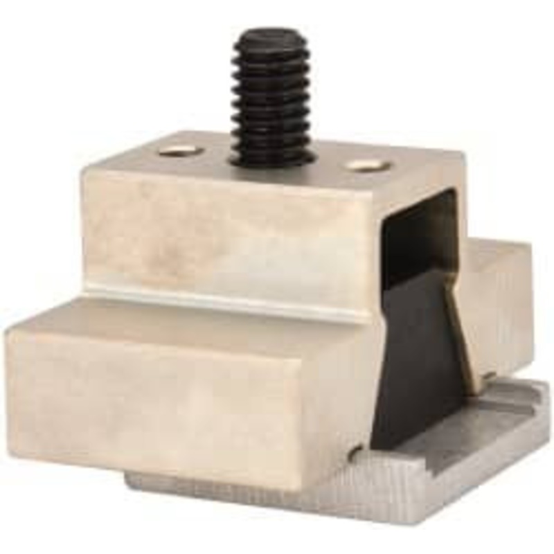 Mitee-Bite 2,000 Lb Holding Force Single T-Slot Machinable Wedge Clamp 2 Wide x 0.82 Deep x 1 High Base, 10.4 Lb/Ft Torque, 5/16-18 Screw Thread 60100 – 02471431