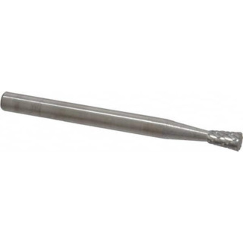 SGSPRO 1/8 Cut Diam, 1/8 Shank Diam, 10 Carbide Double Cut Inverted Cone Burr Flat End, 1-1/2 OAL, 3/16 LOC 16053 – 05293626