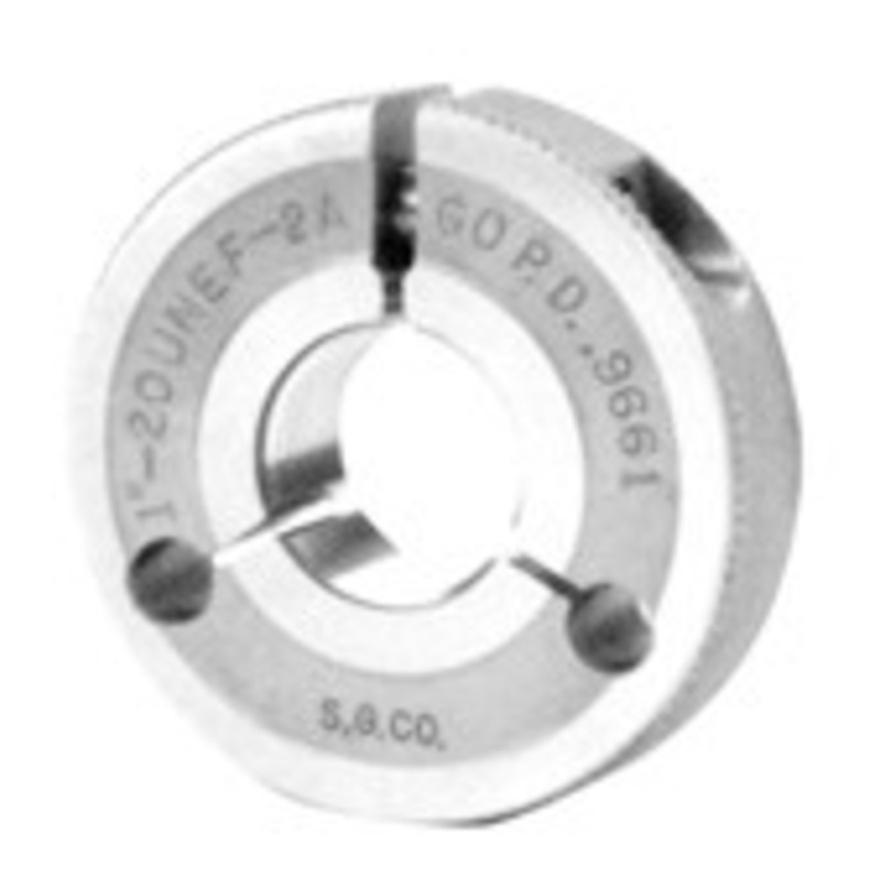 AGD Style Thread Ring Gage, Class 3A Go Ring, Size: 3/8-16 – GRG-025-3A