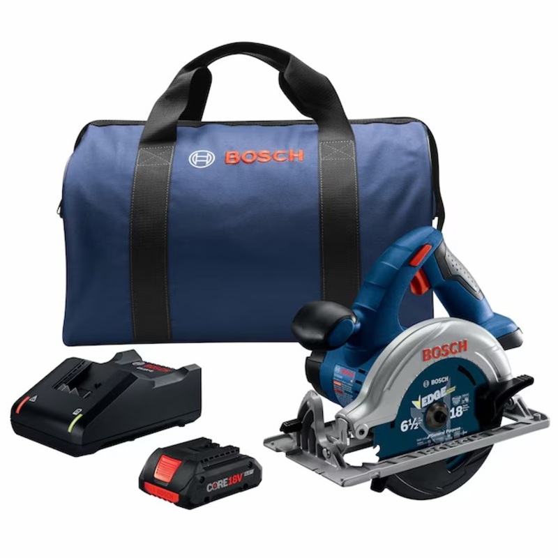 Bosch CCS180-B15 18-volt 4-Amp 6-1/2-in Cordless Circular Saw (Battery & Charger Included) | Bigbigmart.com