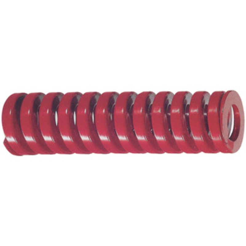 Danly DieMax XL Red Heavy Load, Die Spring, 5-1/2 Free Length, 1-1/2 Hole Dia., 3/4 Rod Dia.