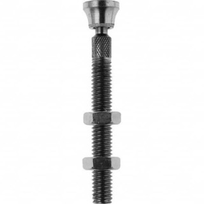 Destaco M10 Carbon Steel Swivel Foot Tip Clamp Spindle Assembly 71.12mm Thread Length, 84.07mm OAL, 0.79 Tip Surface Diam, Use with Toggle Clamps 210206-M – 44003705