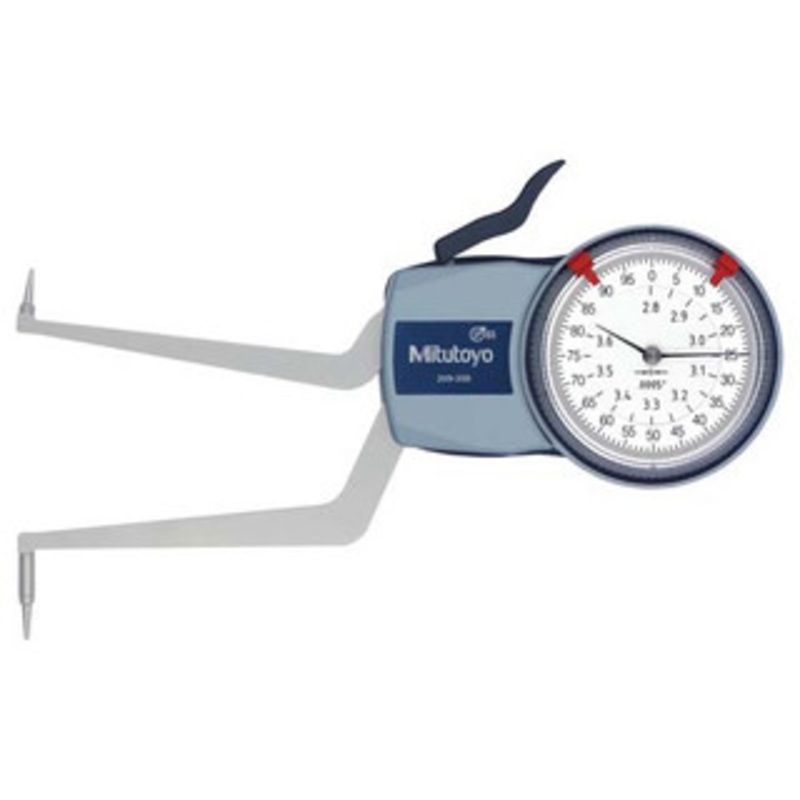Mitutoyo Dial Caliper Gage Internal Type – Series 209, 2.4 – 3.2 Range – 209-358