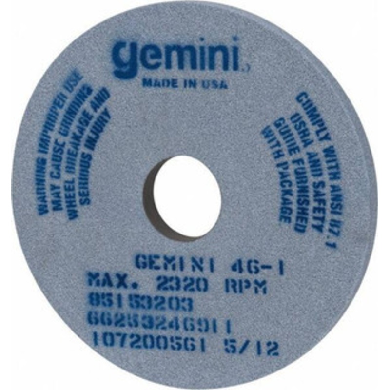 Norton 14 Diam x 3 Hole x 1 Thick, I Hardness, 46 Grit Surface Grinding Wheel Aluminum Oxide, Type 1, Coarse Grade, 2,320 Max RPM, No Recess 66253246911 – 81162521