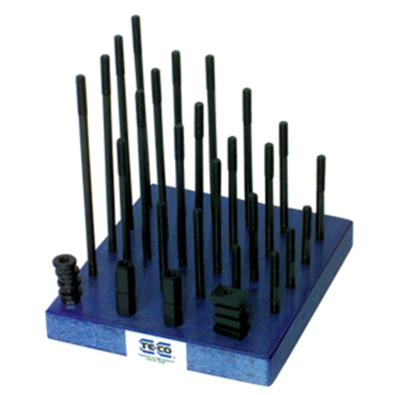 TE-CO T-Nut and Stud Set #20611, 3/4-10 Stud Size, 13/16 T-Slot Size – SG50-20611