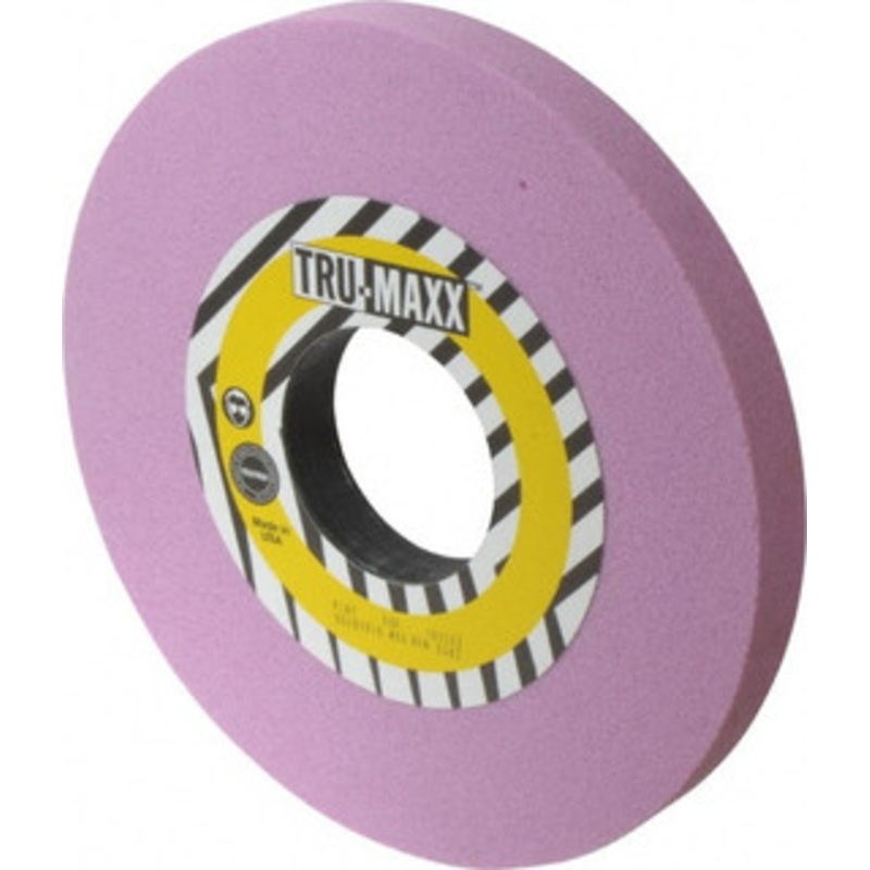 Tru-Maxx 10 Diam x 3 Hole x 1 Thick, K Hardness, 60 Grit Surface Grinding Wheel Aluminum Oxide, Type 1, Medium Grade, 2,483 Max RPM, Vitrified Bond, No Recess T1-10P31313-T – 06291918