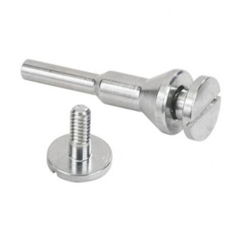 Walter Surface Technologies 1/4 & 3/8 Hole, Wheel Mandrel 1/4 Shank Diam 11L007 – 62604061