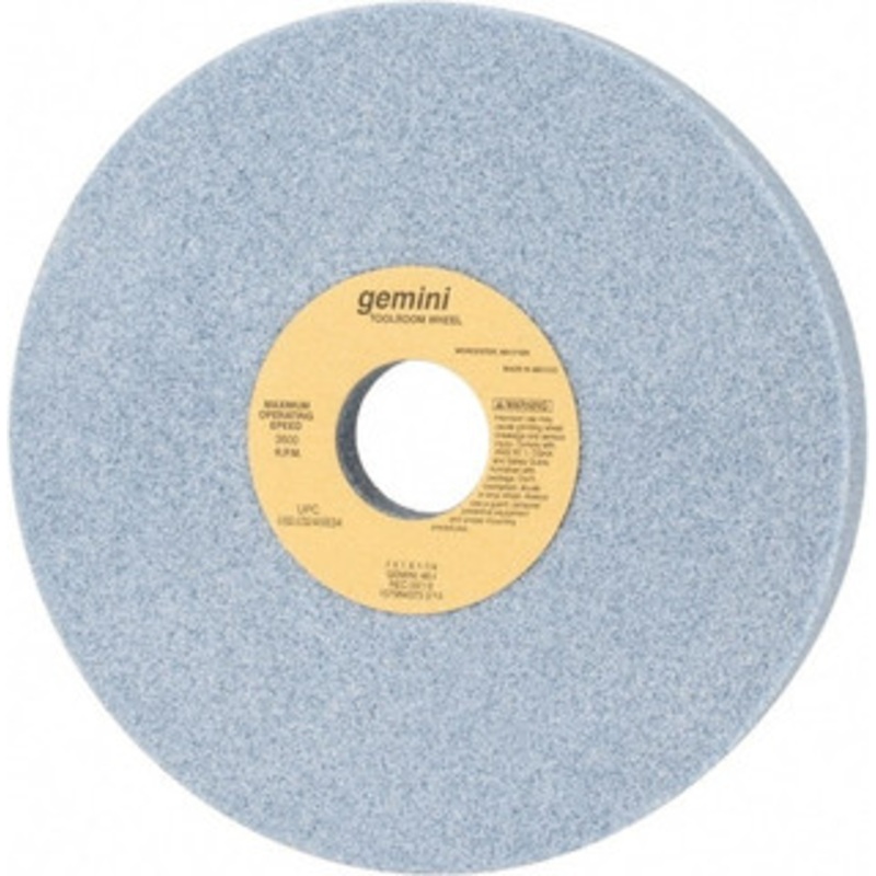 Norton 7 Diam x 1-1/4 Hole x 1 Thick, I Hardness, 46 Grit Surface Grinding Wheel Aluminum Oxide, Type 5, Coarse Grade, 3,600 Max RPM, One-Side Recess 66253246834 – 81162885