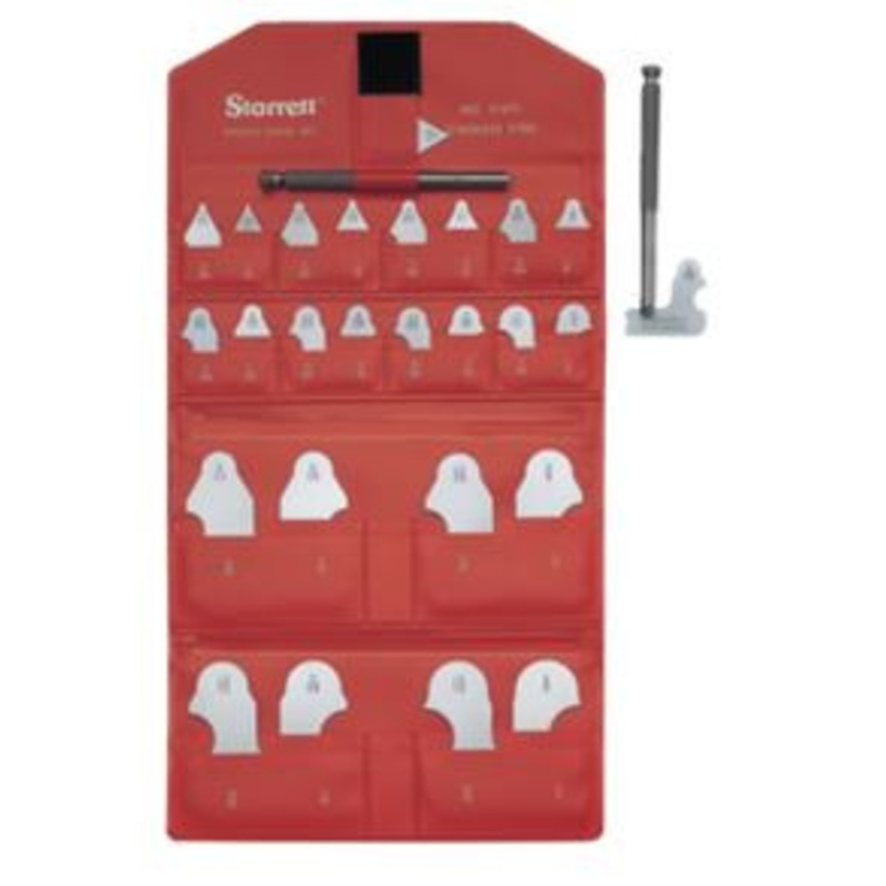 Starrett S167CHZ Radius Gage Set – Inch – S167CHZ