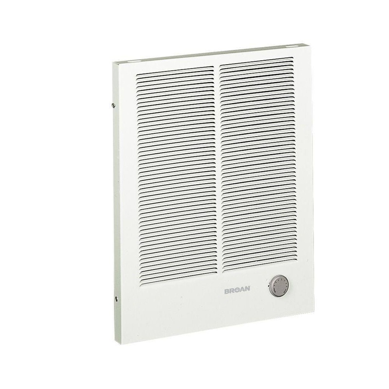 Broan-NuTone 192 16-13/32 in. x 20-19/64 in. 2,000-Watt High-Capacity Wall Heater in White | Bigbigmart.com