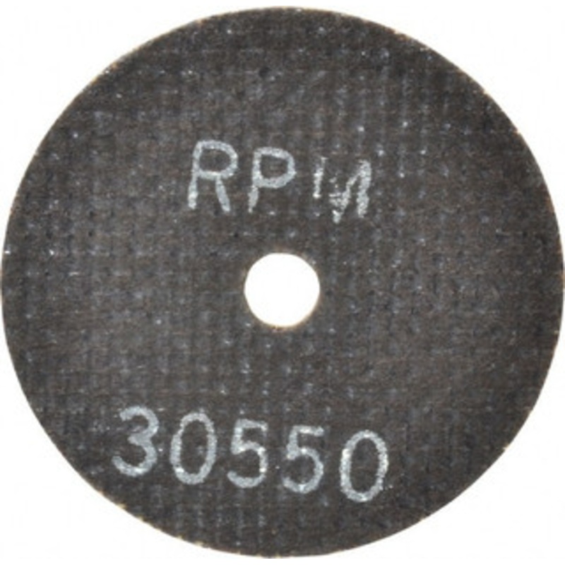 Made in USA 2 x 1/32, 1/4 Hole 60 Grit Aluminum Oxide Cutoff Wheel Medium Grade, Reinforced, 30,550 Max RPM, Use with Die Grinders 907000 – 01102524