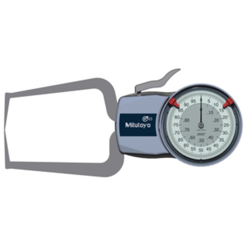Mitutoyo Dial Caliper Gage External Measurement Type – Series 209 – 209-454