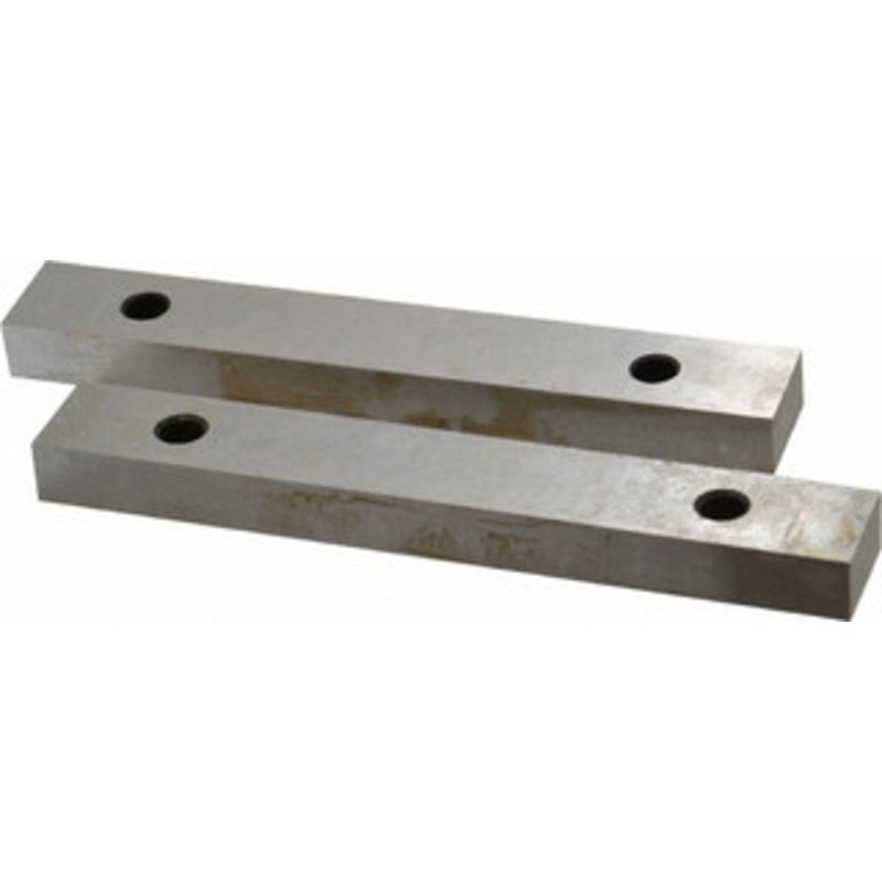 SPI Precision Steel Parallels, Matched Pair, 1/2 Thick x 6 Long, 7/8 Height – 13-200-1