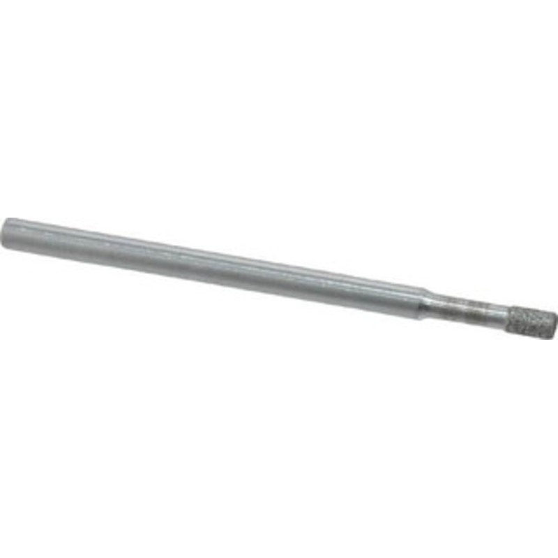 Strauss & Co. 0.11 Head Diam x 0.157 Head Thickness Diamond (Abrasive) Grinding Pin 1/8 Shank Diam x 2 Shank Length, Medium Grade, 80 Grit PT0110-05D80 – 05236641