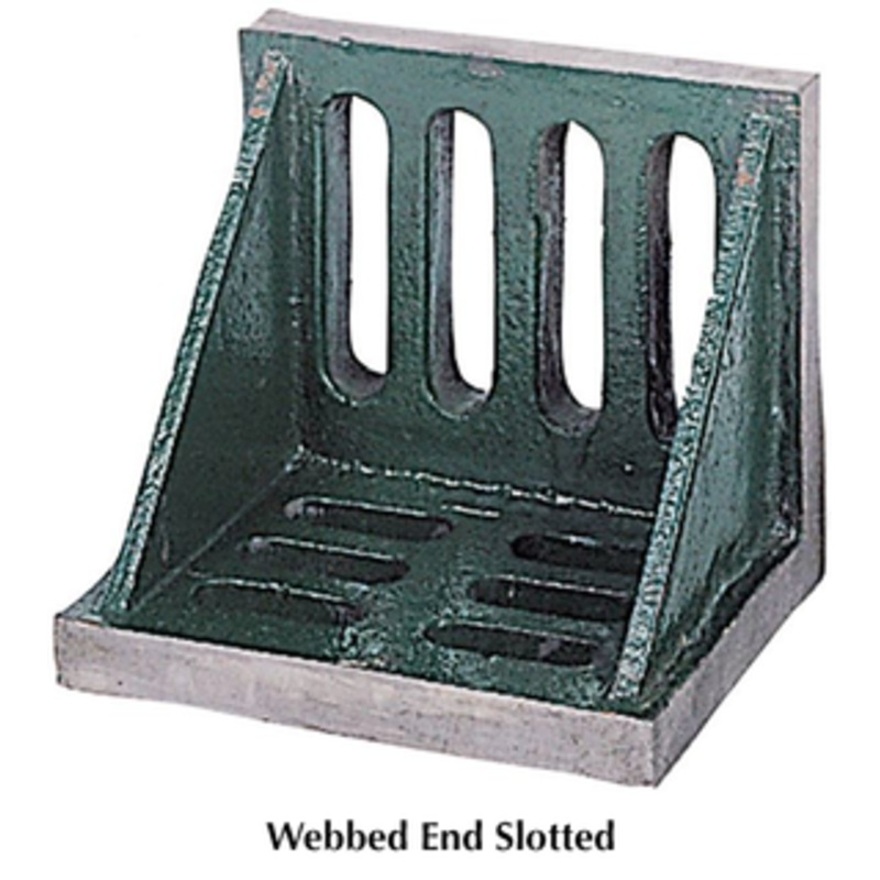 Suburban Tool Webbed End Slotted Angle Plate, 3-1/2L x 3W x 2-1/2H – SAW030302