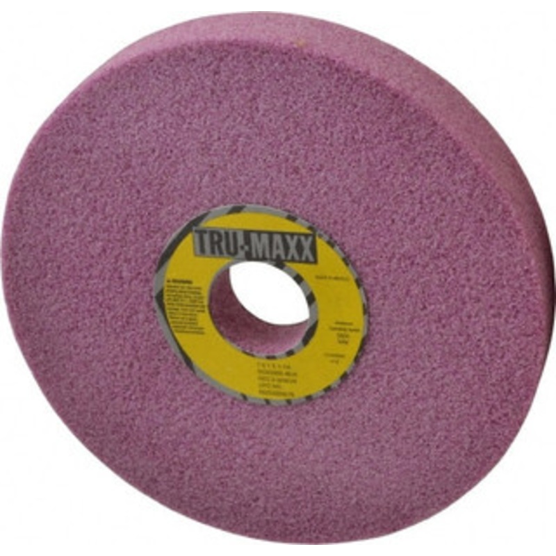 Tru-Maxx 7 Diam x 1-1/4 Hole x 1 Thick, H Hardness, 46 Grit Surface Grinding Wheel Aluminum Oxide, Type 5, Coarse Grade, 3,600 Max RPM, Vitrified Bond, One-Side Recess 66253255579 – 06293955