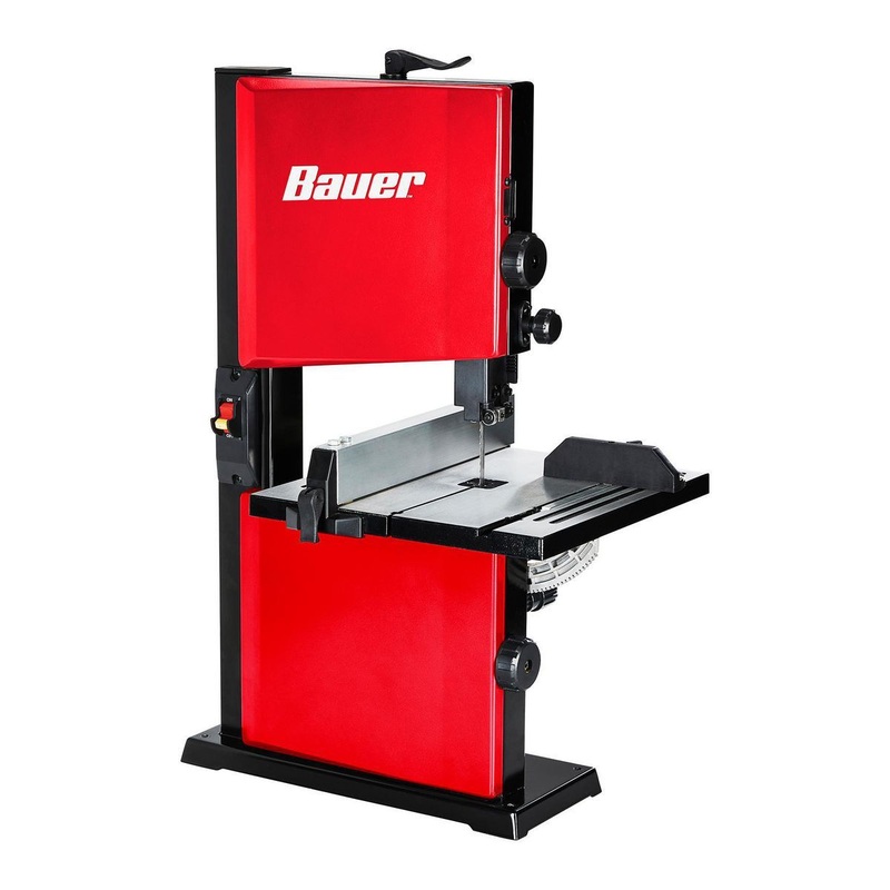 BAUER 24702-B 1/3 HP, 9 in. Benchtop Band Saw | Bigbigmart.com