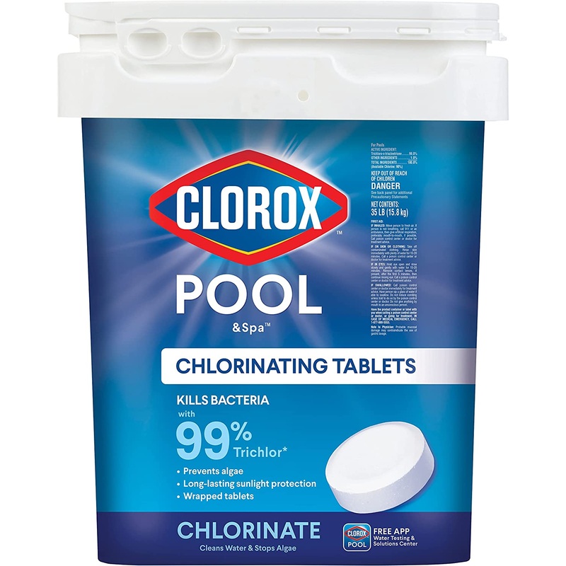 Clorox Pool&Spa Active99 3 Chlorinating Tablets 35 lb. | Bigbigmart.com