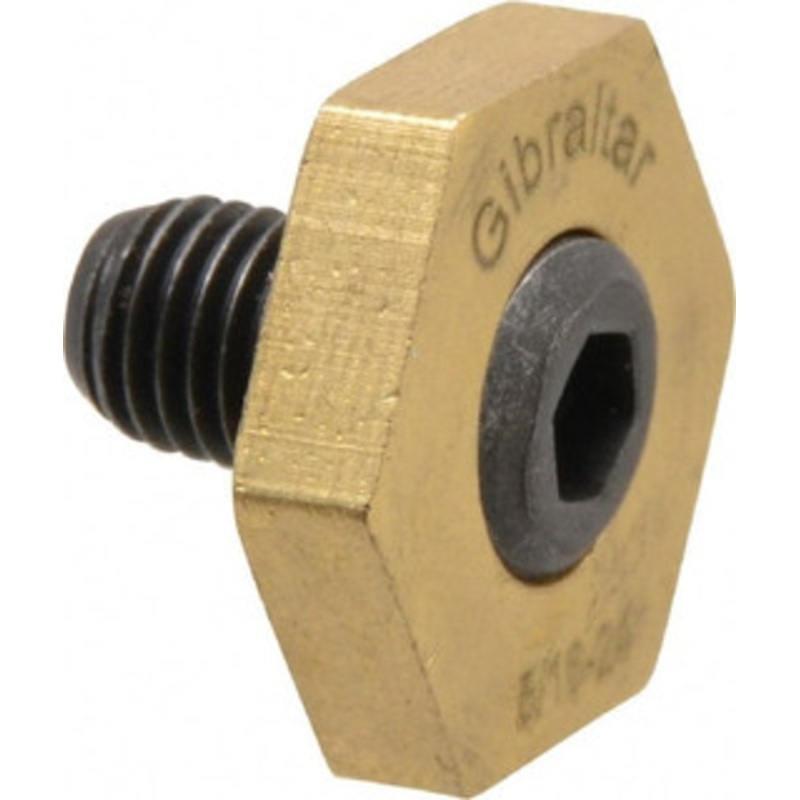 Gibraltar 13/16 Hex, 5/16-24 Stud Thread, Symmetrical Hex Clamp 0.11 Hex Height, 15/32 Thread Length, 10 Clamps G-02FC42024 – 00642611