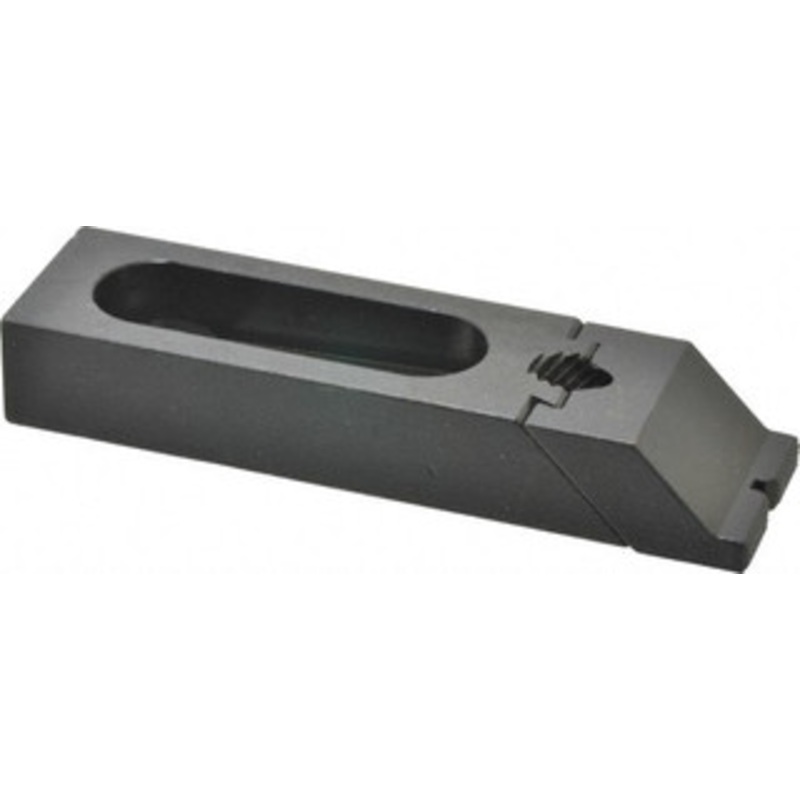 Gibraltar 5-5/16 OAL x 1-1/2 Overall Width, Low Grip Nose, Steel Manual Edge Clamp Black Oxide Coating, 7/8 High, 1/2 Socket Cap Screw Slot, 2 Travel 33825G – 73153710