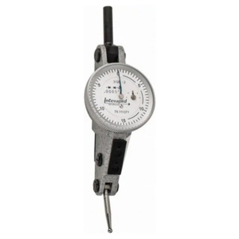 Interapid Test Indicator 312B-2, Horizontal, 0.060 Range, 1-1/4 Dia., 0.0005 Graduation – 12-002-2