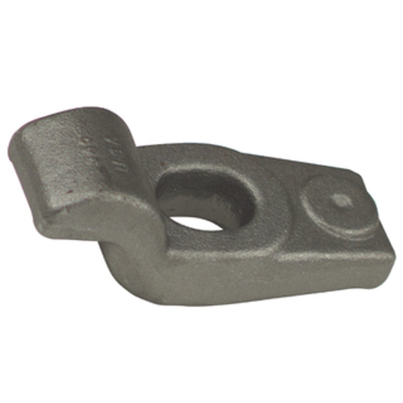 TE-CO Forged Steel Machine Strap Goose Neck Clamp, 6L x 1-3/4W – 941