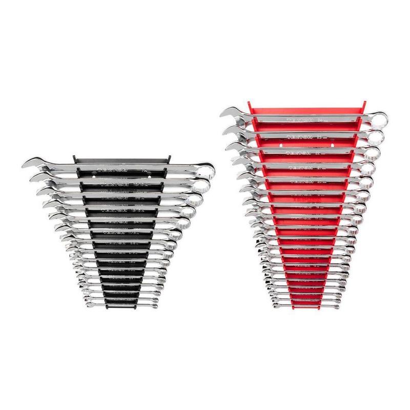 TEKTON WCB91301 Combination Wrench Set, 34-Piece (1/4-1 in., 6-24 mm) – Rack | Bigbigmart.com