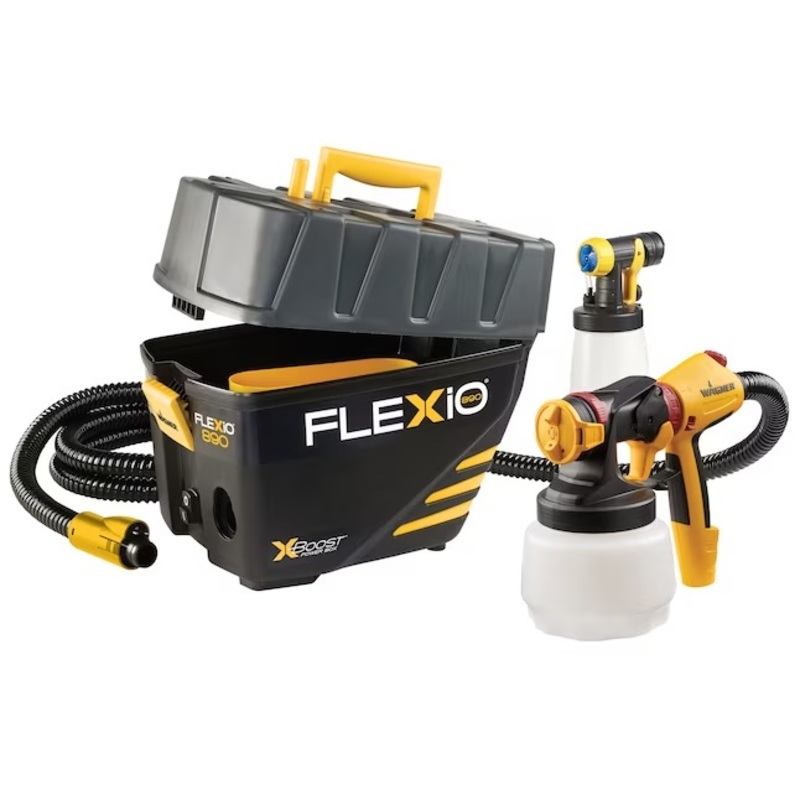 Wagner Flexio 5000 Corded Electric Stationary HVLP Paint Sprayer (Compatible with Stains) | Bigbigmart.com