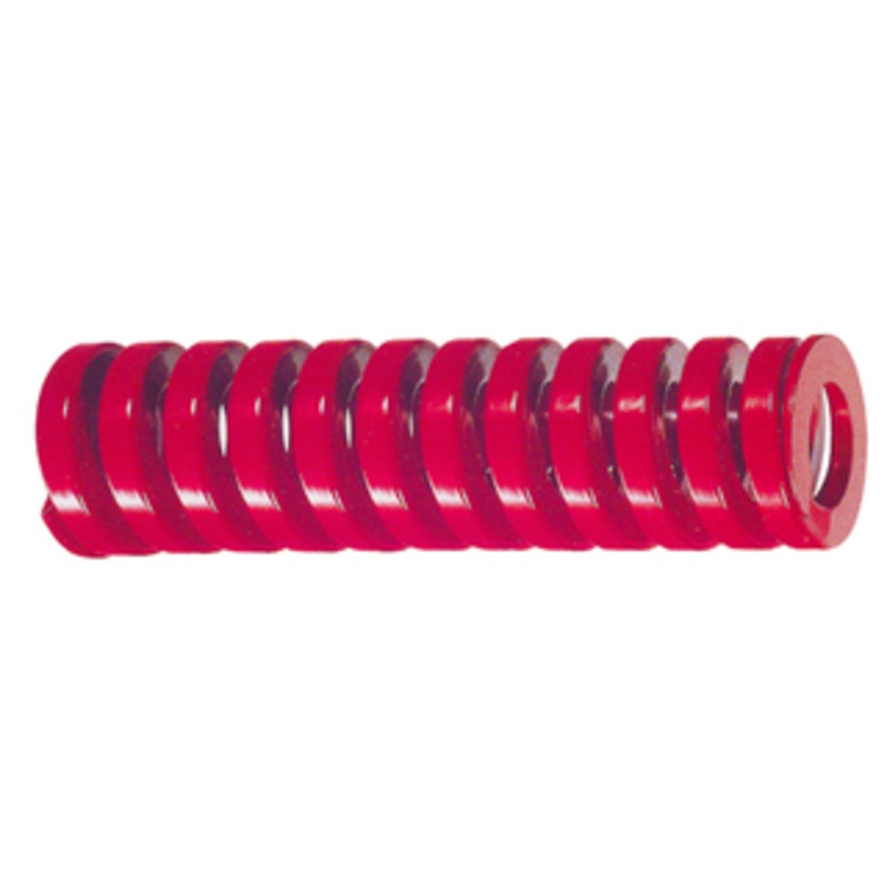 Danly DieMax XL Red Heavy Load, Die Spring, 2 Free Length, 1-1/2 Hole Dia., 3/4 Rod Dia.