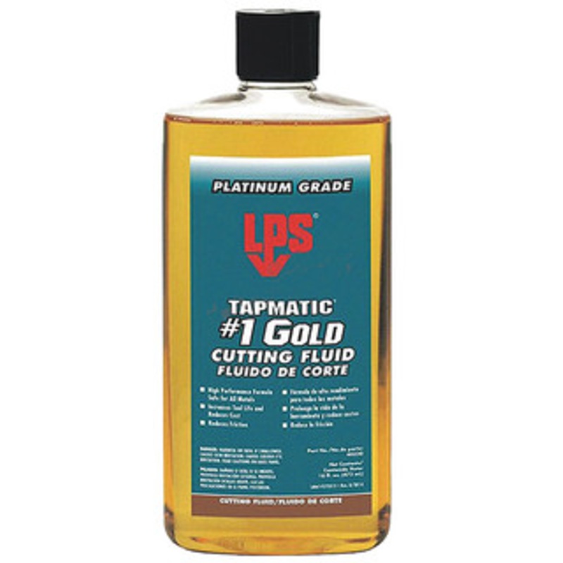 LPS Tapmatic #1 Gold Cutting Fluid, 16 oz.