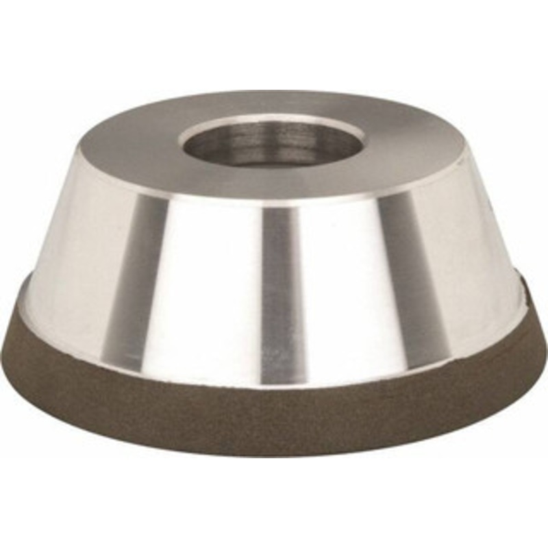 Made in USA 3-3/4 Diam, 1-1/2 Hole Size, 1-1/2 Overall Thickness, 220 Grit, Type 11 Tool & Cutter Grinding Wheel Very Fine Grade, Diamond, N Hardness 03574662 – 03574662