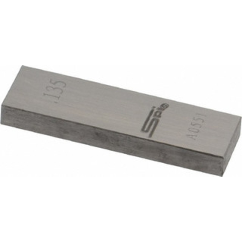 Rectangular Steel Gage Block, Grade 0, Size: 0.13500 – 12-685-4